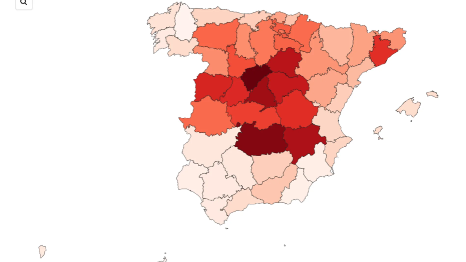 Comprueba la diferencia de muertos por coronavirus entre Gobierno y el INE por provincias Comprueba la diferencia de muertos por coronavirus entre Gobierno y el INE por provincias