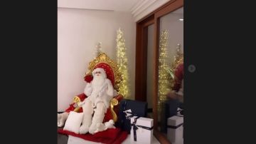 El lujoso salón navideño de Georgina Rodríguez y Cristiano Ronaldo