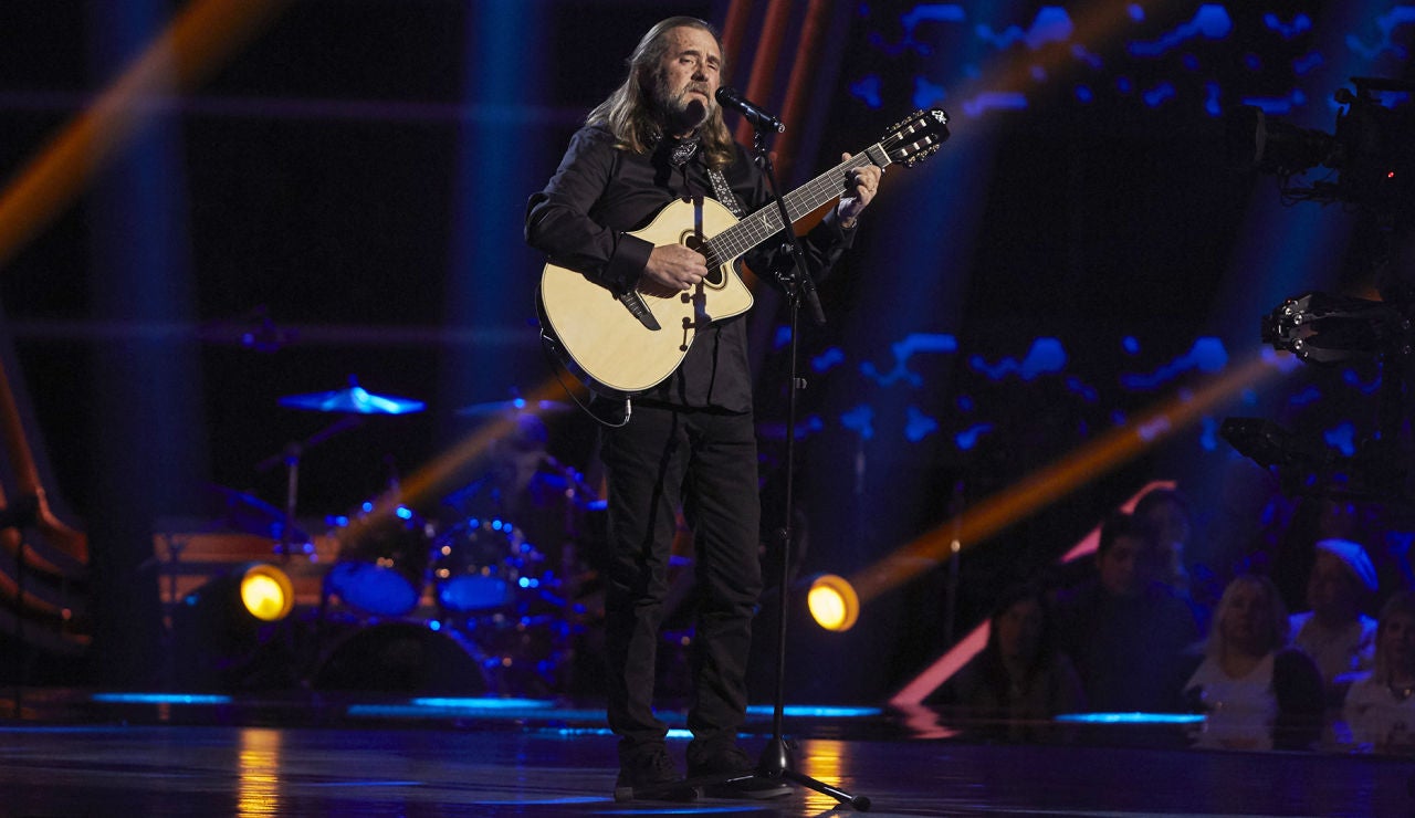 Joaqu&iacute;n Asc&oacute;n canta &lsquo;Aunque t&uacute; no lo sepas&rsquo; en las Audiciones a ciegas de &lsquo;La Voz Senior&rsquo;