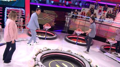 ¡Subidón en '¡Ahora caigo!'! Álvaro enseña a bailar 'shuffle dance' a Arturo Valls