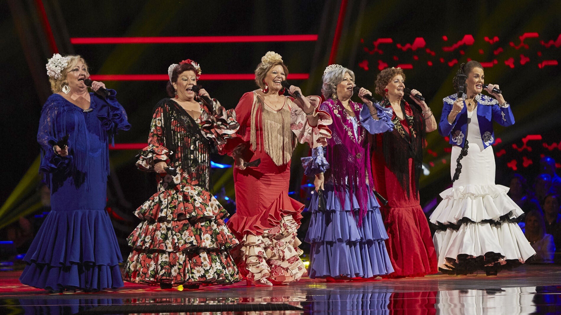 Las Senior Copleras cantan &lsquo;De Andaluc&iacute;a soy&rsquo; en las Audiciones a ciegas de &lsquo;La Voz Senior&rsquo;