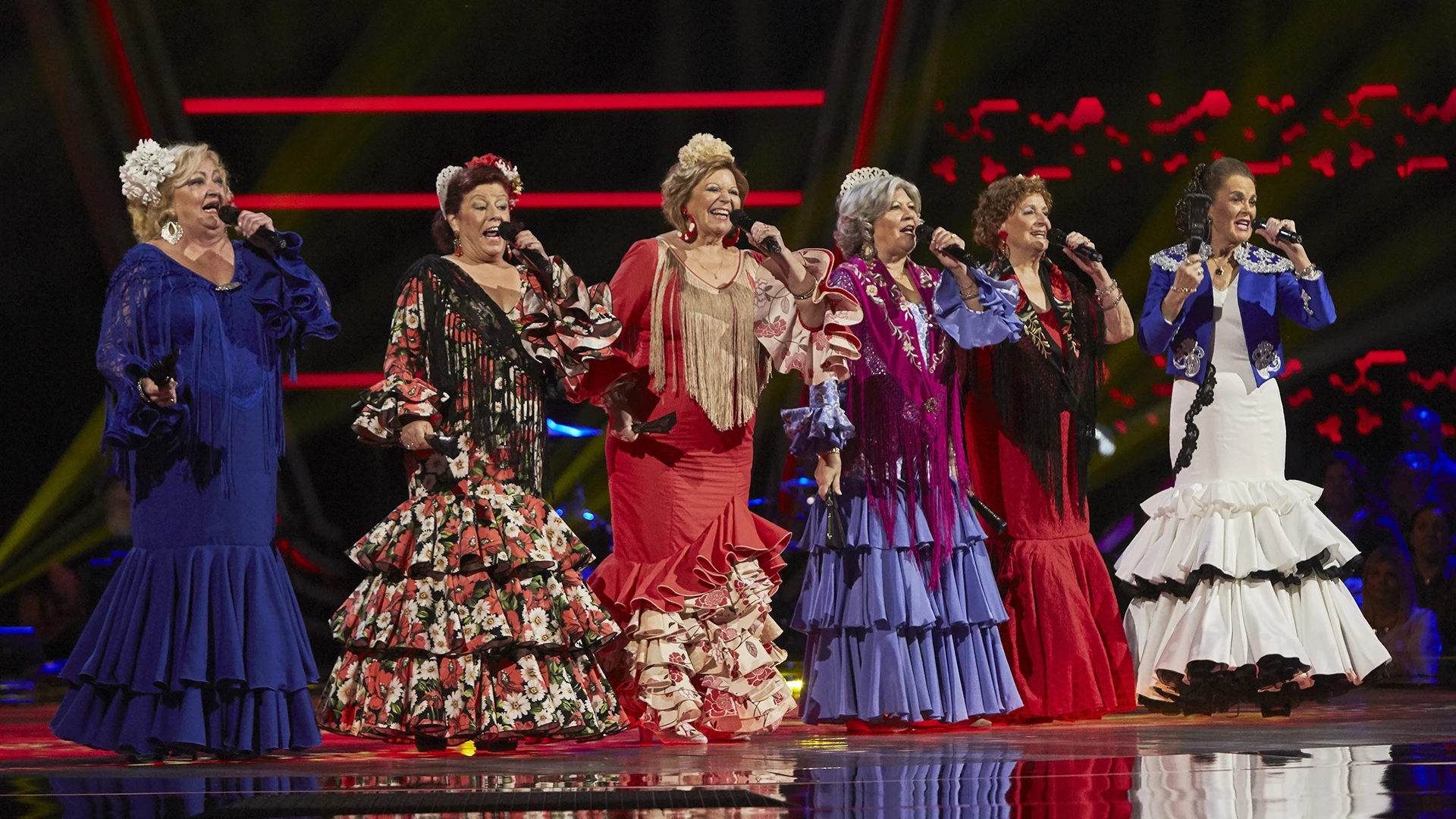 Las Senior Copleras cantan ‘De Andalucía soy’ en las Audiciones a ciegas de ‘La Voz Senior’ Las Senior Copleras cantan ‘De Andalucía soy’ en las Audiciones a ciegas de ‘La Voz Senior’