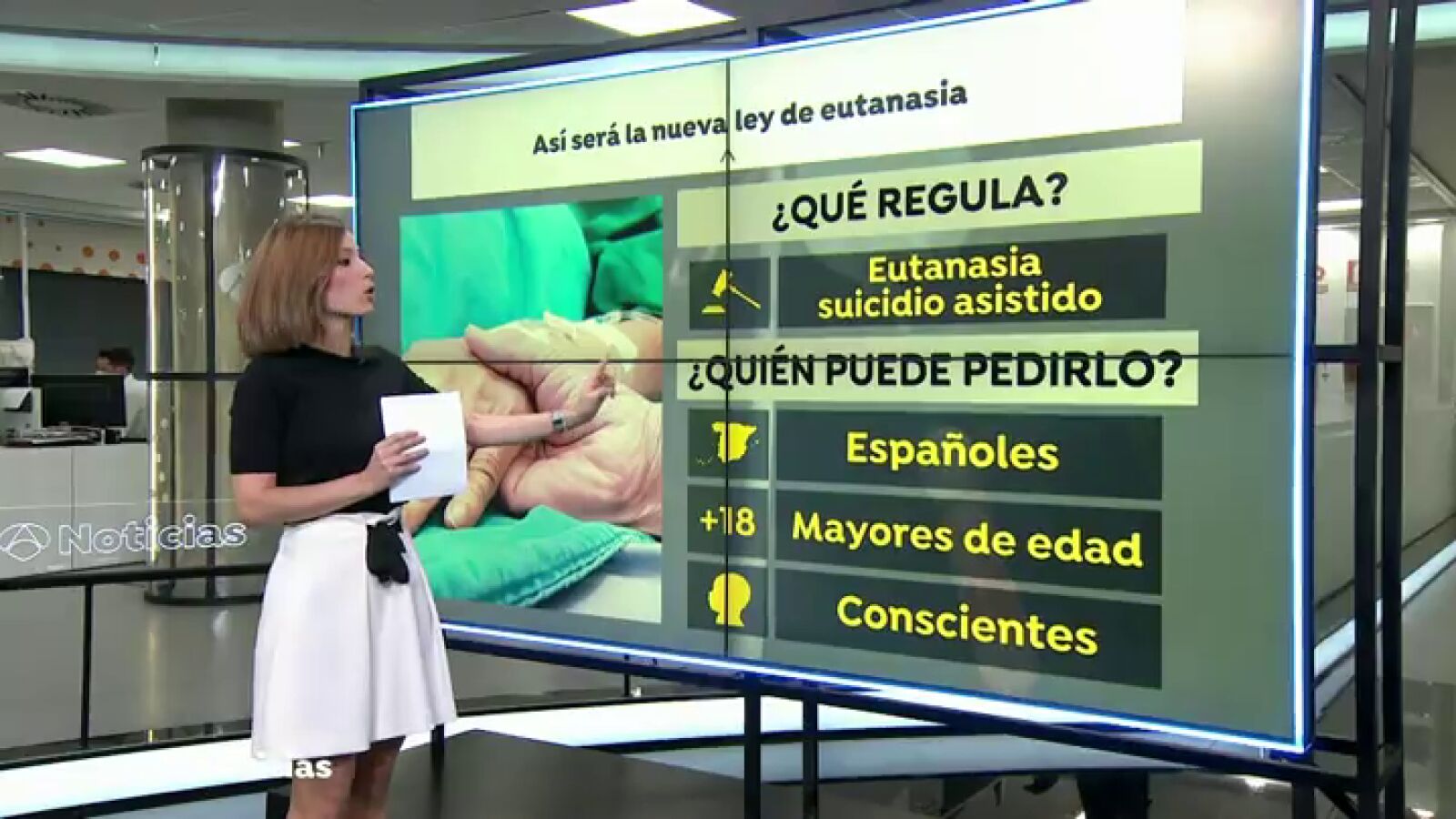 ¿Qué regula la Ley de Eutanasia, quién puede solicitarlo y qué situaciones contempla?