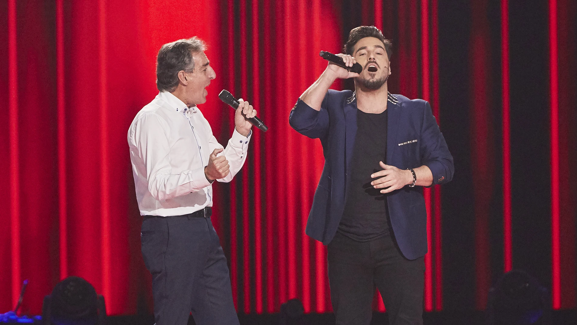 David Bustamante canta ‘Perdóname’ con Goyo Suárez en las Audiciones a ciegas de ‘La Voz Senior’