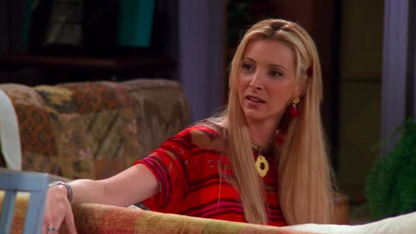 Lisa Kudrow como Phoebe en 'Friends'