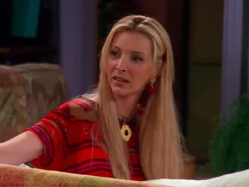Lisa Kudrow como Phoebe en 'Friends' Lisa Kudrow como Phoebe en 'Friends'