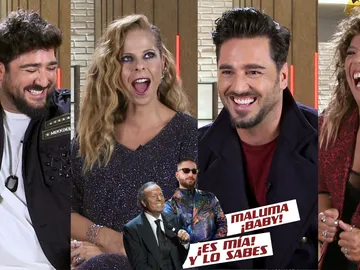 Los coaches de 'La Voz Senior', diversión y sorpresas descubriendo las canciones de Maluma vs. Julio Iglesias: "Podría ser mía también" Los coaches de 'La Voz Senior', diversión y sorpresas descubriendo las canciones de Maluma vs. Julio Iglesias: "Podría ser mía también"