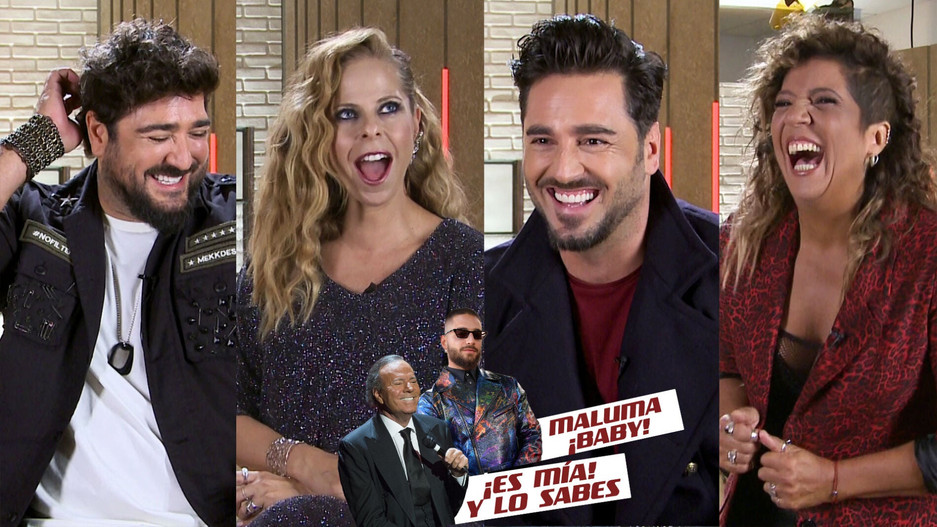 Los coaches de 'La Voz Senior', diversión y sorpresas descubriendo las canciones de Maluma vs. Julio Iglesias: "Podría ser mía también"