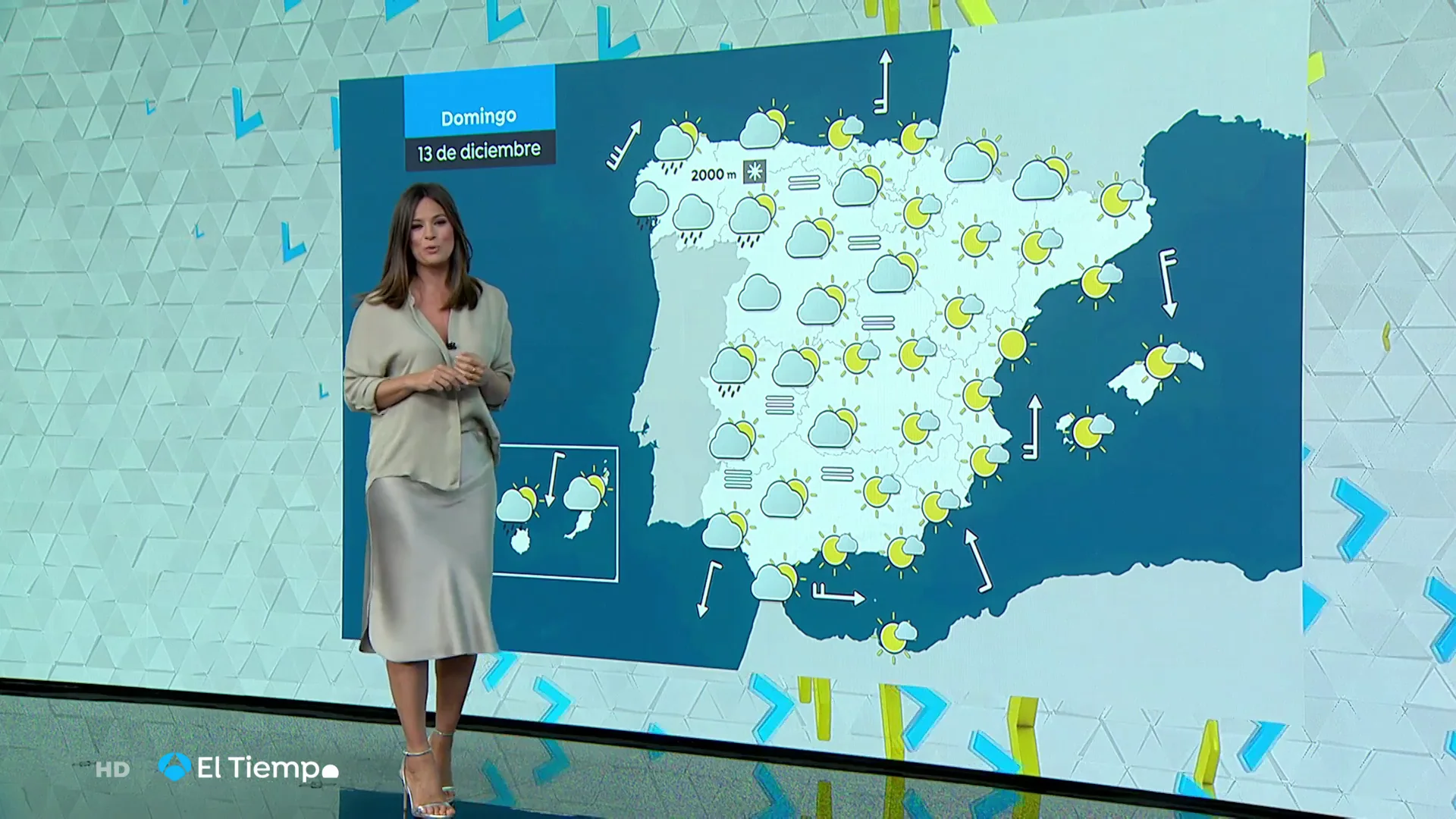 Tu Tiempo (12-12-20) Precipitaciones localmente persistentes en el Pirineo occidental y sierras del sureste