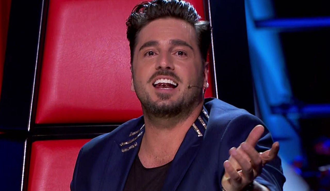 David Bustamante protagoniza un momento de tensión en 'La Voz Senior'