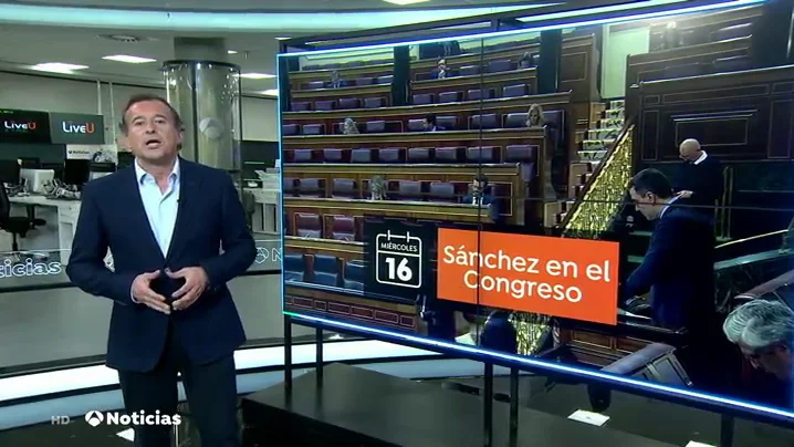 La semana comienza con una cargada agenda pol&iacute;tica con Pedro S&aacute;nchez en el Congreso