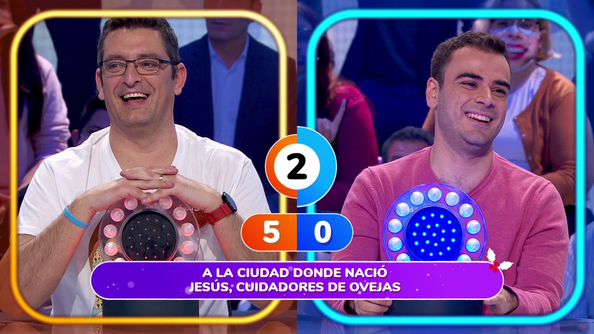 La Navidad flamenca de Camarón de la Isla provoca una tesitura complicada en el duelo entre Luis y Pablo 