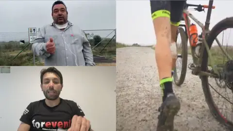 Acusan al alcalde de Navas del Rey de convocar a 60 cazadores contra una prueba ciclista: "Te voy a dar de hostias" Acusan al alcalde de Navas del Rey de convocar a 60 cazadores contra una prueba ciclista: "Te voy a dar de hostias"