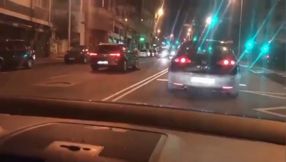 Identifican al conductor kamikaze que circuló en dirección contraria en la ciudad de A Coruña