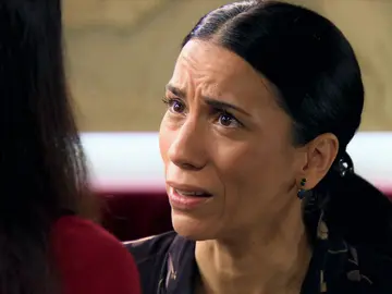 Manolita, decepcionada tras reunirse con Virtudes y sin respuestas Manolita, decepcionada tras reunirse con Virtudes y sin respuestas