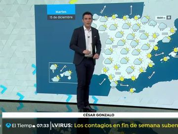 La previsi&oacute;n del tiempo.