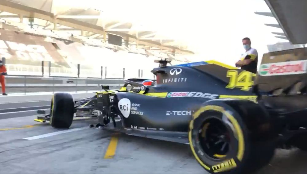  Fernando Alonso ya prueba el Renault RS20 en los test de Abu Dabi de Fórmula 1: "Me siento listo" 