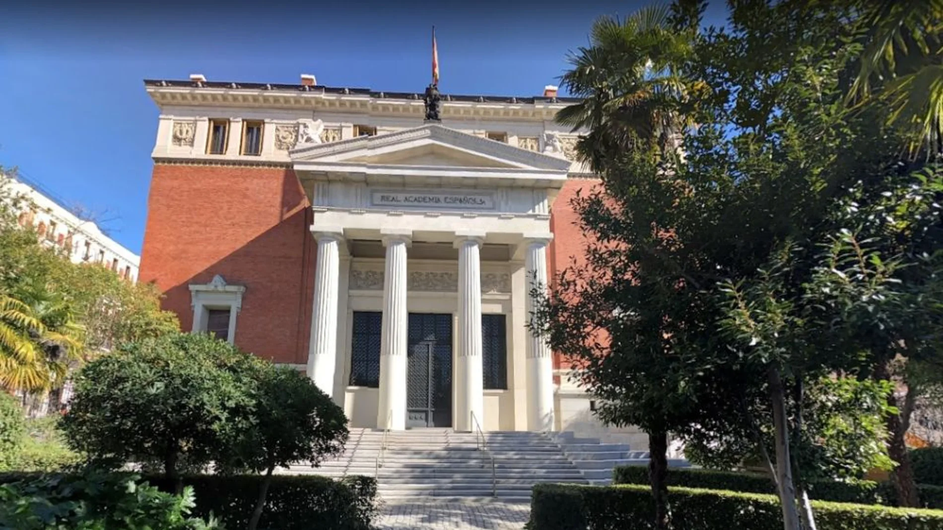 Fachada de la RAE Fachada de la RAE