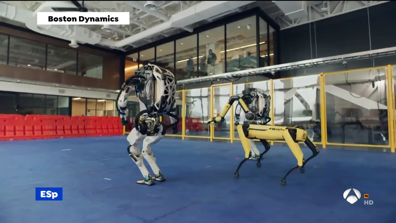 Una empresa ense&ntilde;a a bailar a sus robots y lo muestra en un v&iacute;deo