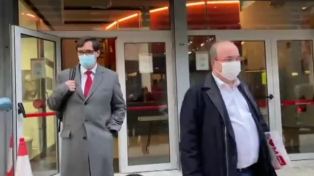 Salvador Illa sobre su candidatura a la Generalitat: "Muy ilusionado" Salvador Illa sobre su candidatura a la Generalitat: "Muy ilusionado"