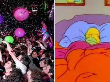 Imagen de archivo de memes y gifs de Nochevieja Imagen de archivo de memes y gifs de Nochevieja