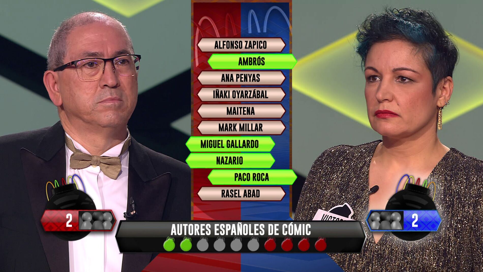 El reñidísimo desempate entre Alberto, de ‘Los lobos’ y Victoria, de ’Los dispersos’