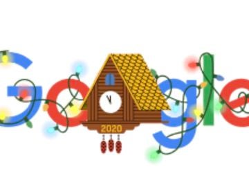 Doodle de Google en Nochevieja 2020
