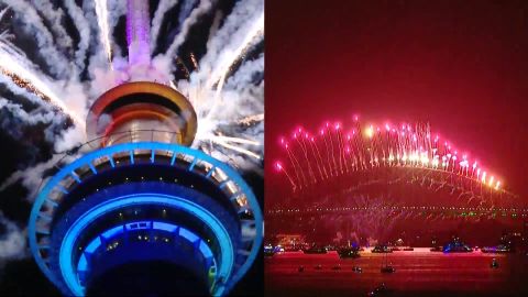 Primeros pa&iacute;ses en despedir el 2020.