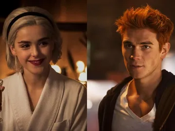 Kiernan Shipka y KJ Apa en el universo de Archie Comics Kiernan Shipka y KJ Apa en el universo de Archie Comics