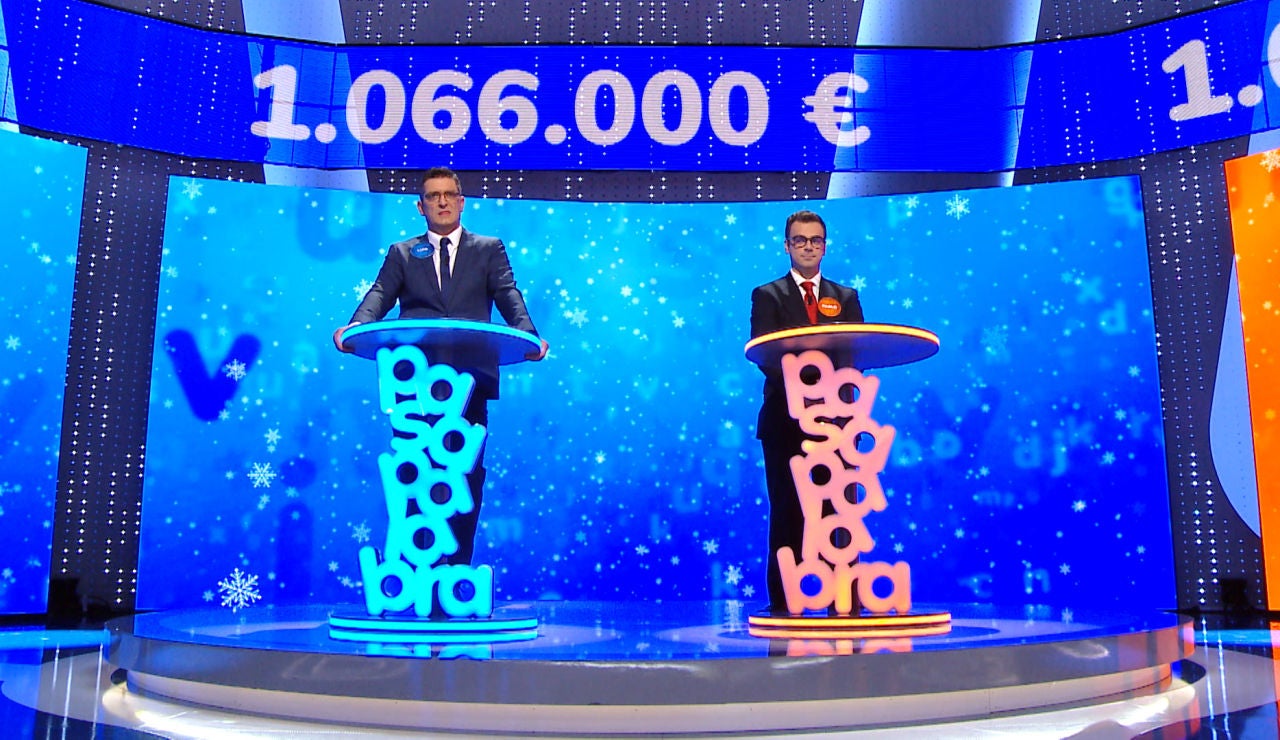 ¡Emoción hasta el final! Luis se planta y deja en manos de Pablo el resultado del último rosco del año