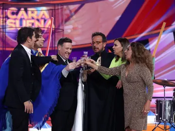 ¡Feliz año nuevo! ‘Tu cara me suena’ da la bienvenida al 2021 con una divertida tradición ¡Feliz año nuevo! ‘Tu cara me suena’ da la bienvenida al 2021 con una divertida tradición