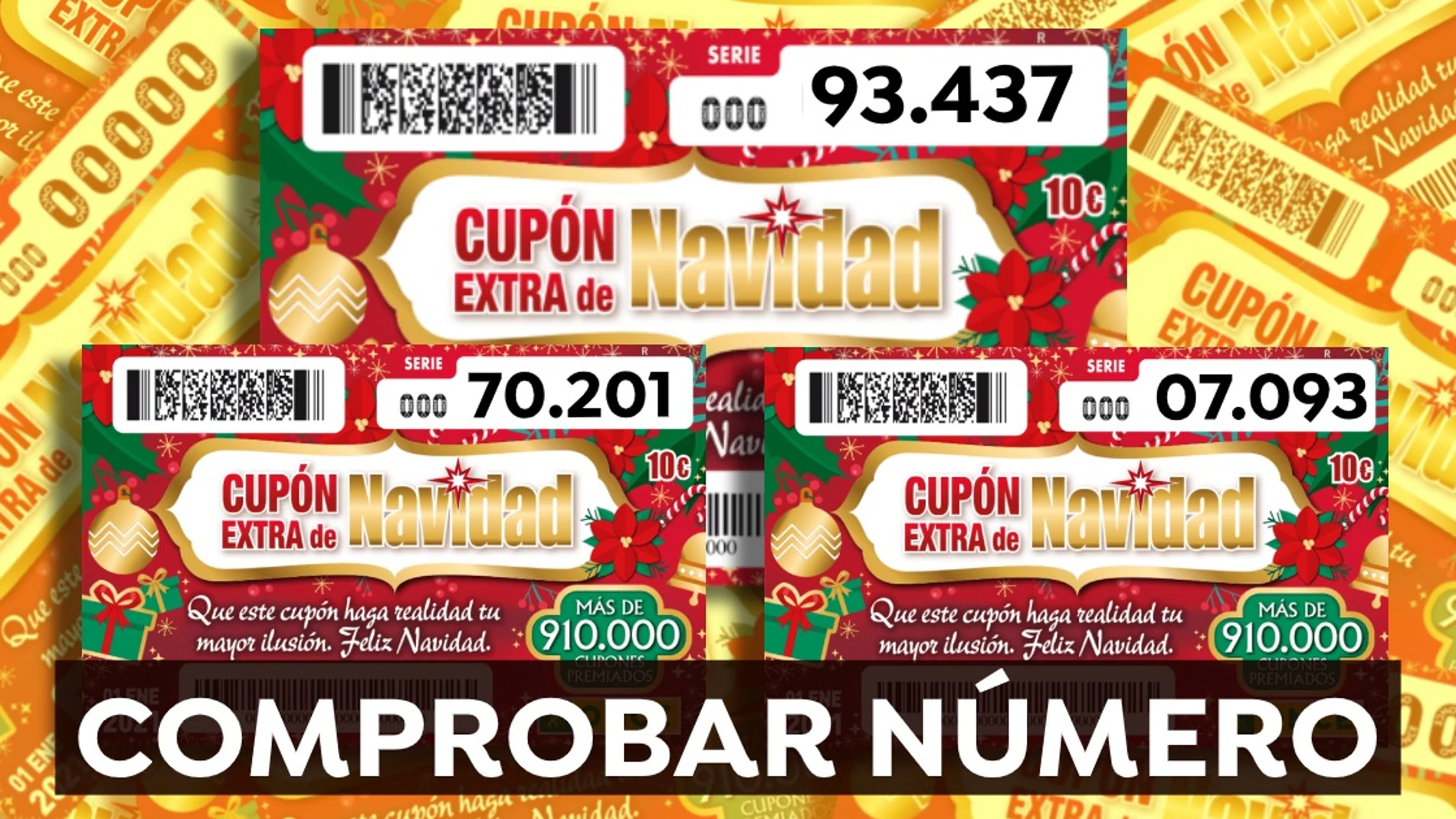 Comprobar ONCE: Resultado del Sorteo del Cupón Extra de Navidad hoy 1 de enero Comprobar ONCE: Resultado del Sorteo del Cupón Extra de Navidad hoy 1 de enero