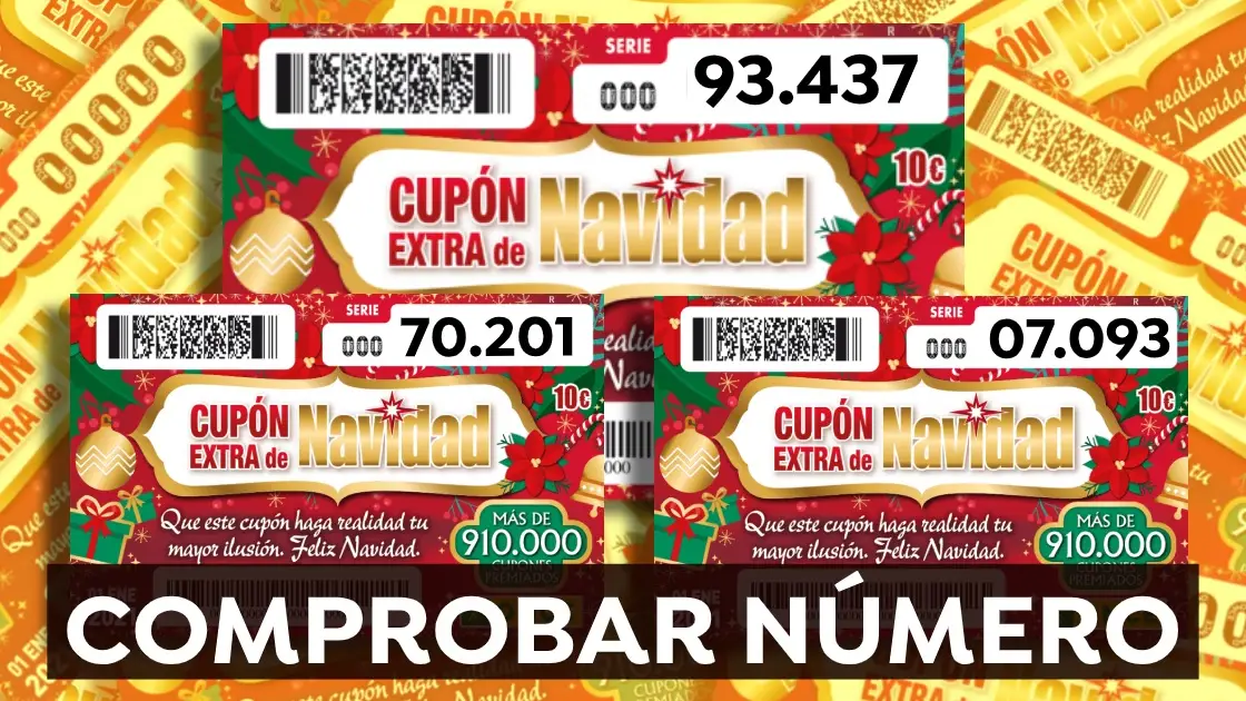 Comprobar ONCE: Resultado del Sorteo del Cupón Extra de Navidad hoy 1 de enero Comprobar ONCE: Resultado del Sorteo del Cupón Extra de Navidad hoy 1 de enero