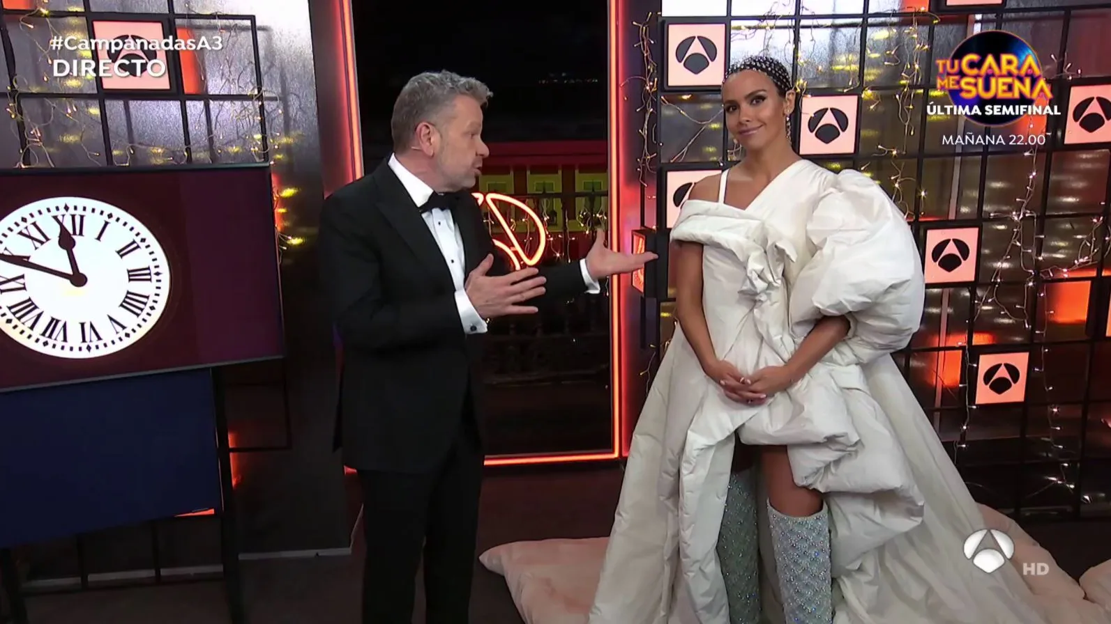 El vestido de Cristina Pedroche para las Campanadas de Antena 3 El vestido de Cristina Pedroche para las Campanadas de Antena 3