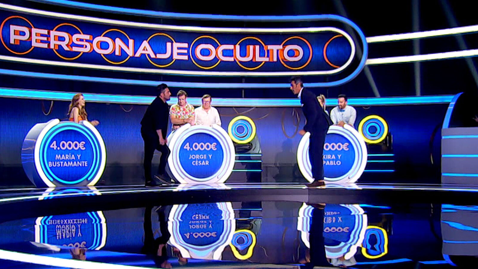David Bustamante y Jorge Fernández causan furor al ritmo de ‘Single ladies’ en ‘El juego de los anillos’