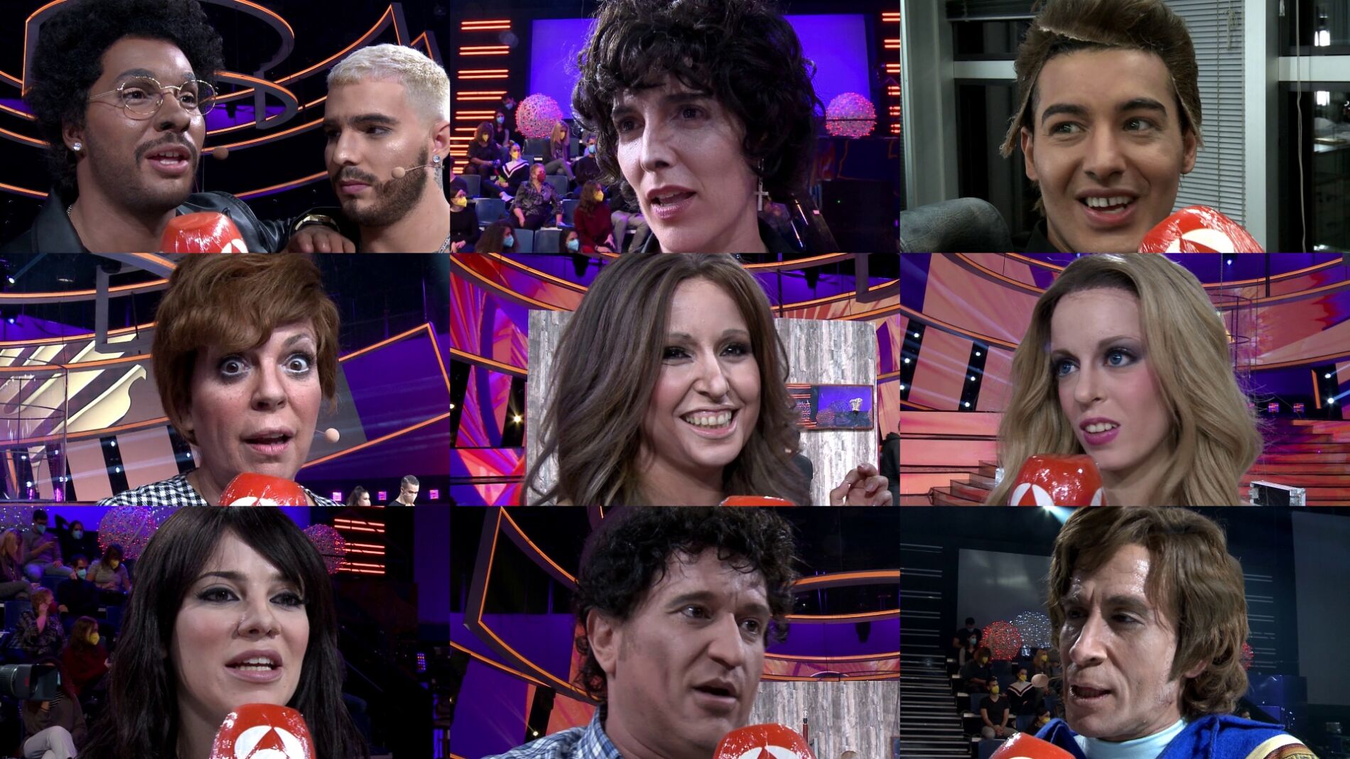 Los concursantes, muy emocionados, comparten sus sensaciones a las puertas de la final de 'Tu cara me suena'