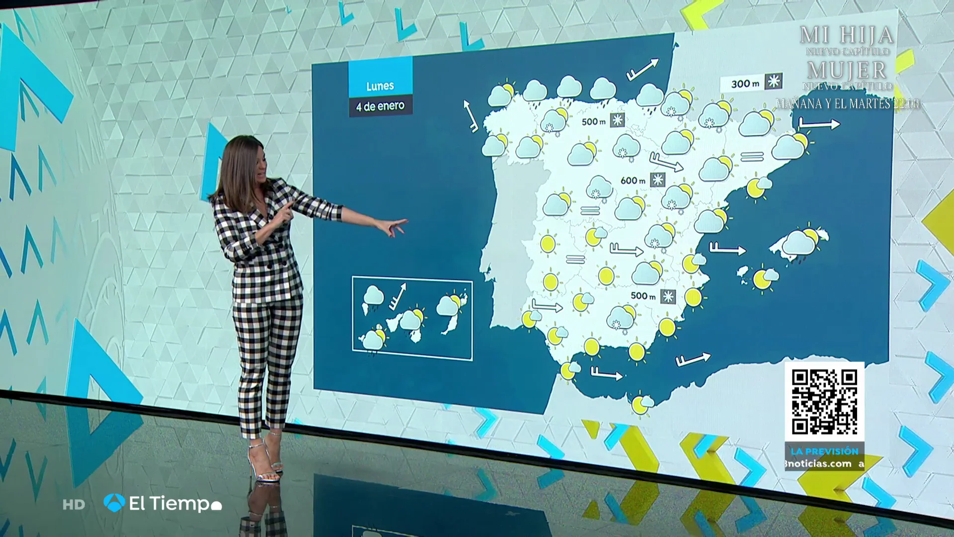 Tu Tiempo (03-01-21) Continúa la nieve en el norte peninsular Tu Tiempo (03-01-21) Continúa la nieve en el norte peninsular