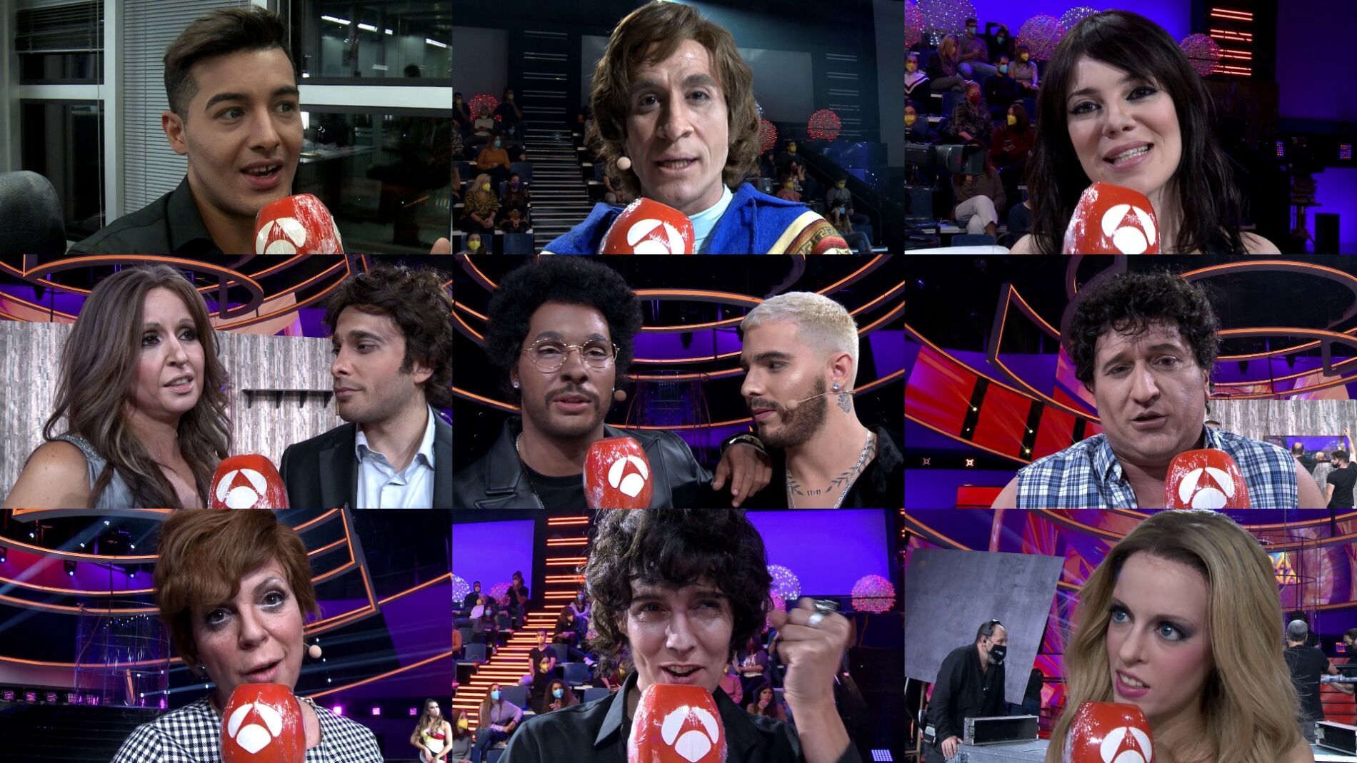 Los concursantes lanzan un mensaje de esperanza a los espectadores de 'Tu cara me suena'