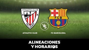 Athletic Club - Barcelona: Horario, alineaciones y dónde ver el partido en directo | Liga Santander