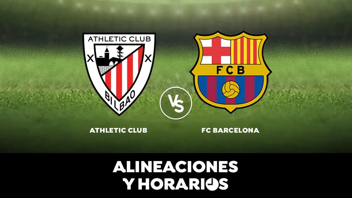 Athletic Club - Barcelona: Horario, alineaciones y dónde ver el partido en directo | Liga Santander Athletic Club - Barcelona: Horario, alineaciones y dónde ver el partido en directo | Liga Santander