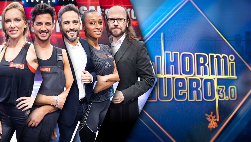 Roberto Leal, Ana Peleteiro, Santiago Segura, Kira Miró y Jorge Brazález visitan 'El Hormiguero 3.0' el próximo jueves