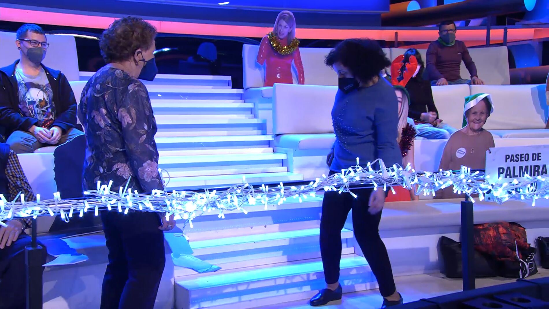 “Nunca había visto una arritmia tan grande”,  Arturo Valls se rinde los pasos de baile de la compañera de Palmira Gogó 