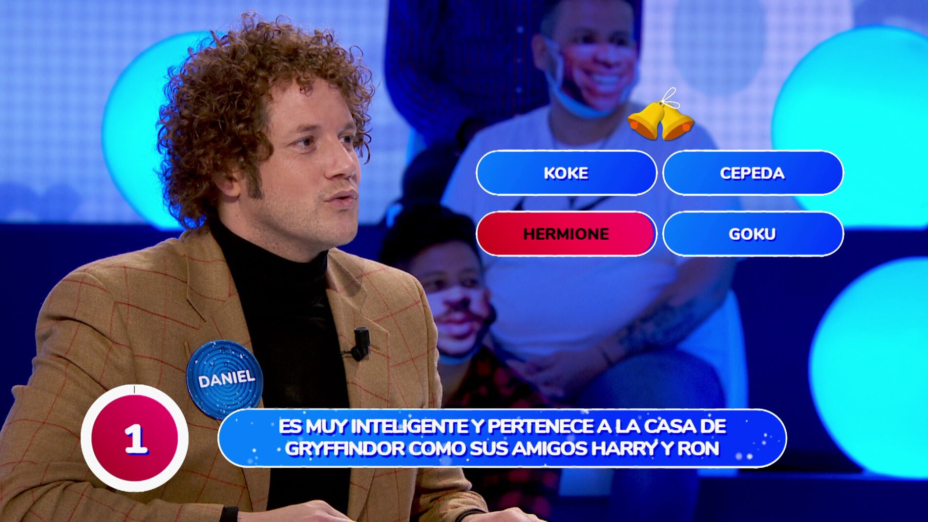 Hermione deja fuera de juego a Daniel Diges en ‘Una de Cuatro’