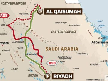 Rally Dakar 2021: Recorrido de la etapa 4 hoy, miércoles 6 de enero, Wadi Ad-Dawasir - Riyadh