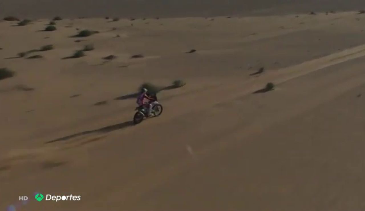 El piloto CS Santosh, en coma inducido tras sufrir un accidente en el Rally Dakar 2021