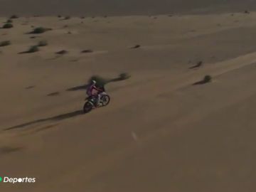 El piloto CS Santosh, en coma inducido tras sufrir un accidente en el Rally Dakar 2021