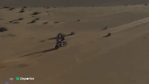 El piloto CS Santosh, en coma inducido tras sufrir un accidente en el Rally Dakar 2021 El piloto CS Santosh, en coma inducido tras sufrir un accidente en el Rally Dakar 2021