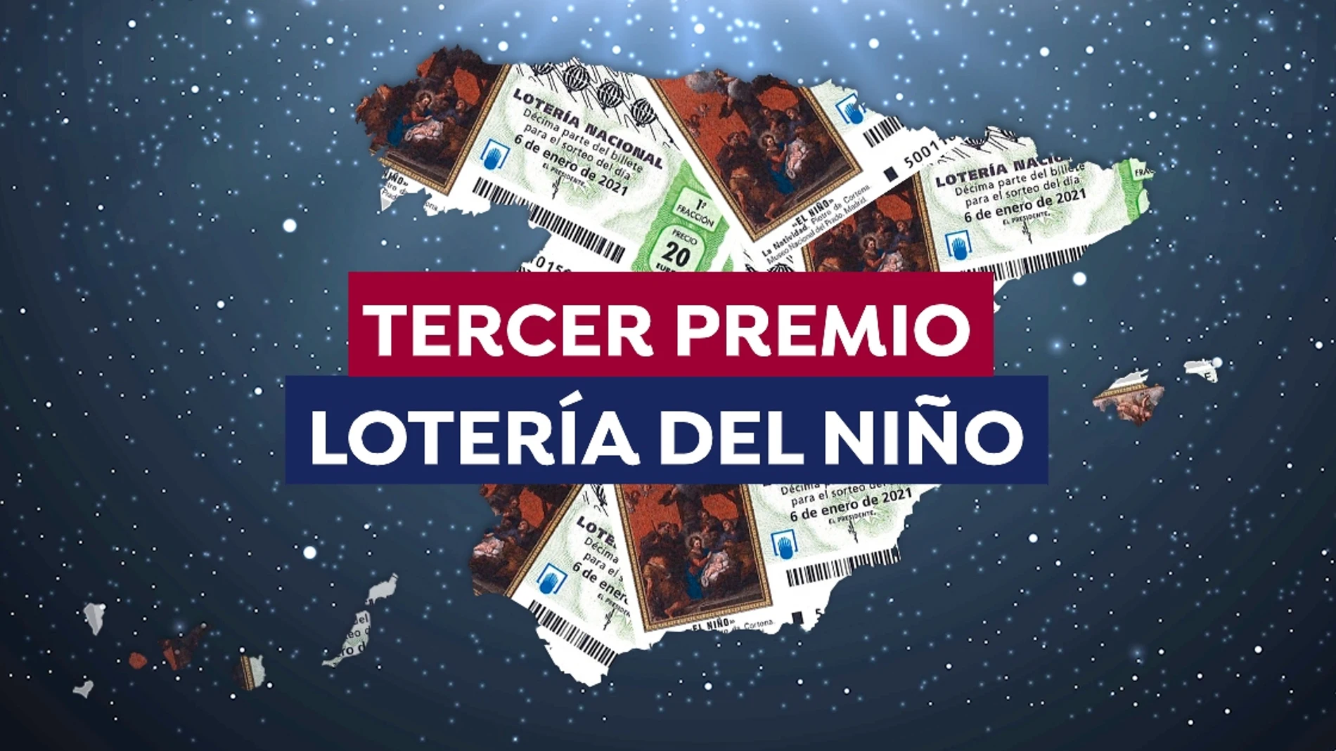 Lotería del Niño 2021: ¿Dónde ha caído el tercer premio del sorteo de hoy? Lotería del Niño 2021: ¿Dónde ha caído el tercer premio del sorteo de hoy?