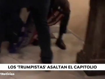 Una mujer, en estado crítico tras recibir un impacto de bala en el asalto al Capitolio de EEUU