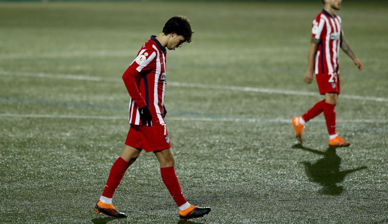 Joao Félix tras la eliminación ante el Cornellá en Copa del Rey